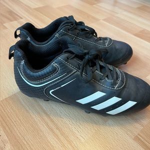 Youth size 1 adidas baseball cleats